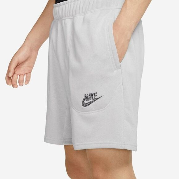 Nike Sportswear French Terry Shorts Pants Running White CU452-910 - Picture 1 of 13